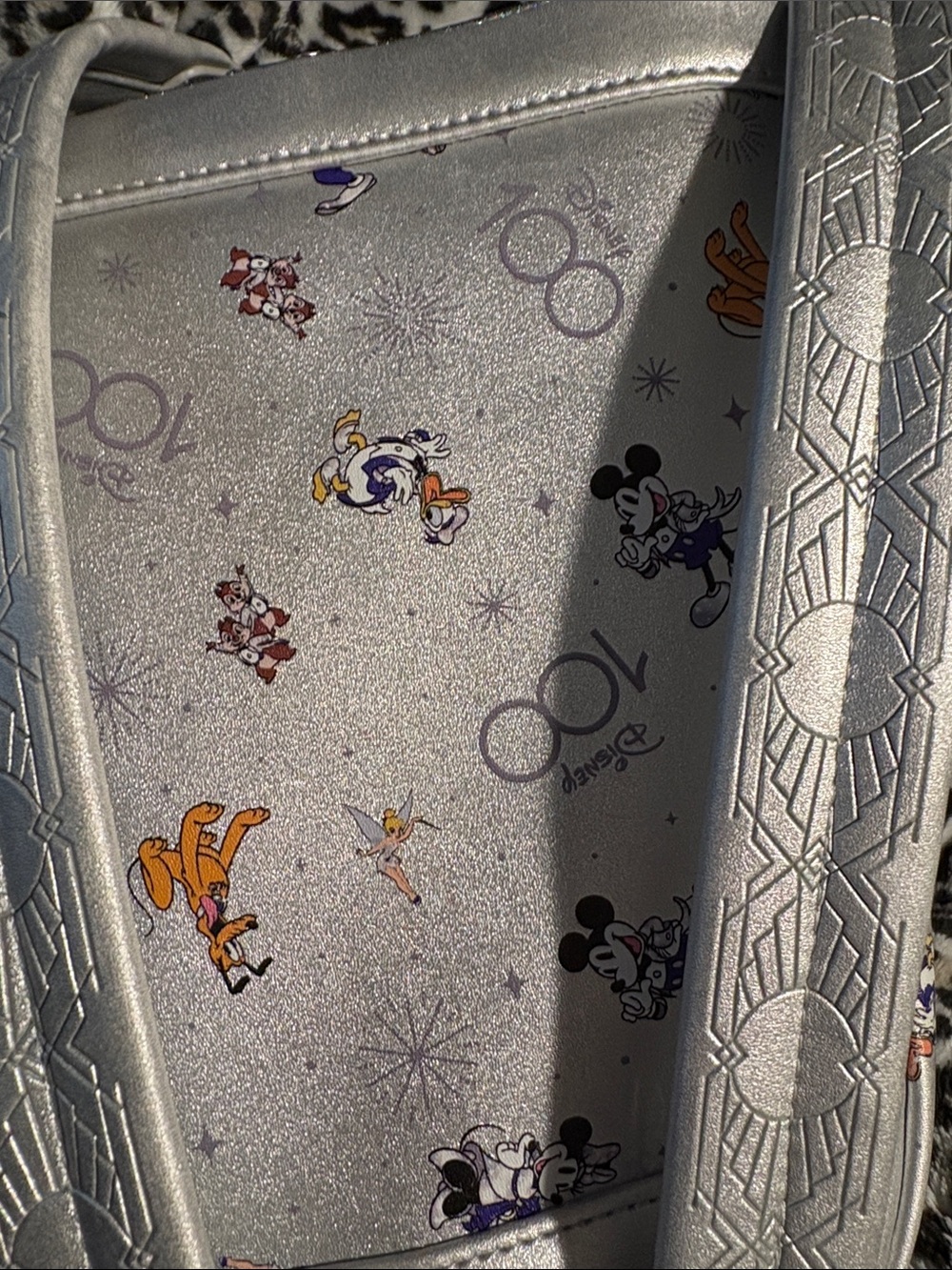 Disney Silver loungefly 100 - Picture 4 of 6
